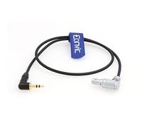 Eonvic Cable de audio para Arri Alexa Mini LF 0B 6 pines de ángulo recto a conector TRS de 3,5 mm