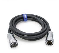 Eonvic Cable de cabeza resistente a la intemperie de 7 pines para Aputure LS 600C Pro/II, LS 1200D Pro, conecta el cabezal de la lámpara a la caja de control (1 m)