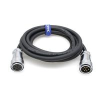 Eonvic Cable de cabeza resistente a la intemperie de 7 pines para Aputure LS 600C Pro/II, LS 1200D Pro, conecta el cabezal de la lámpara a la caja de control (2 m)
