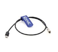 Eonvic Cable de código de tiempo DIN 1.0/2.3 a Multi/Micro USB para Sony FX3 FX30 Alpha 1 A1 A7S3 A7S III TC (30 cm)