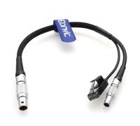 Eonvic Cable de control de cámara Ethernet 1B de 10 pines macho a RJ45 y cable macho de 2 pines para cable de datos de señal ARRI Alexa MiniLF XT SXT S35