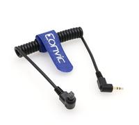 Eonvic Cable de disparador remoto de 3 pines hembra a 2,5 mm para Canon EOS R3 R5C R5 7D 50D 40D 30D 20D 1D (RA 2,5 mm a 3 pines hembra)