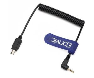 Eonvic Cable disparador de control remoto de cámara de 2,5 mm a N3 para Nikon Z6/Z7/DF/D7500/D7200/D7100/D7000/D750/D5600/D5500/D5300/D5200/D5100/D5000/D6100 /D600