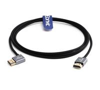 Eonvic Cable HDMI 2.1 de silicona 8K a 60Hz para cámara Sony A7S3 FX3 FX6 Canon C300 Cámara ATOMOS Ninja V Monitor PS5/Xbox Series, HDMI izquierdo a HDMI Ultra HD Cable de 6 pies