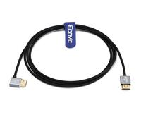 Eonvic Cable HDMI 2.1 de silicona 8K a 60Hz para cámara Sony A7S3 FX3 FX6 Canon C300 Cámara ATOMOS Ninja V Monitor PS5/Xbox Series, HDMI derecho a HDMI Ultra HD Cable de 3 pies