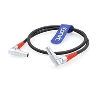 Eonvic Cables de lente de cámara 0B 4 pines macho a 4 pines macho Lbus Lens Cable de motor para Arri LBUS FIZ MDR Wireless Focus CFORCE Lens (ángulo derecho a ángulo recto)