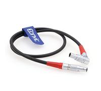 Eonvic Cables de lente de cámara 0B 4 pines macho a 4 pines macho Lbus Lens Cable de motor para Arri LBUS FIZ MDR Wireless Focus CFORCE Lens (ángulo recto a recto)