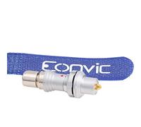 Eonvic Fischer RS SS102 0F - Conector de 3 pines corto con autobloqueo redondo de media luna para Amera ARRI Alexa (enchufe)