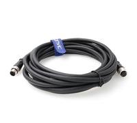 Eonvic M12 A-Code Cable de 12 pines macho a hembra de alta flexibilidad para actuadores de cámara Cognex Sensores Industrial Ethernet Fieldbus (5 m)
