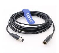 Eonvic Mini 3Pin XLR macho a mini 3Pin XLR hembra Pro micrófono cable de audio