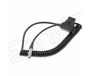 Eonvic Odyssey 7Q - Cable de alimentación en espiral, de Neutrik macho a D-Tap macho (vídeo estándar)