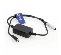 Eonvic Regulado 5V Nucleus-Nano Motor Cable de alimentación Cable 0B 2pin Macho a Micro USB Cable de alimentación para ARRI Red Z Cámara