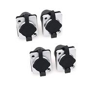 Eonvic RJ45 Panel de montaje blindado IP65 impermeable Ethernet LAN Cable Socket Conector 4pcs