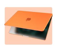 EooCoo Funda Compatible con MacBook Air 13 Pulgadas M4 M3 M2 2026 2025-2022 Carcasa Rígido para Mac Book Air 13,6 A3240 A3113 A2681, Textura Mate Macair Portátil Plástico Case -Naranja cósmico Mate