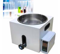 EORNYHQMY Baño De Agua Digital De Acero Inoxidable, Control De Temperatura Preciso, Calentamiento Eficiente, para Experimentos Químicos Biológicos (2l)