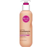 eos Aceite de afeitar de cachemira - Pink Champagne Hidratante Aceite de Afeitado · Con manteca de karité y glicerina · Para pieles sensibles · 177 ml (6 fl oz)