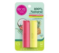 eos Bálsamo labial en barra de karité súper suave, leche de coco y piña maracuyá, hidrata profundamente y sella la humedad, ingredientes de origen sostenible