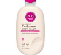 eos Cashmere Body Wash - Strawberry Dreams Gel de Ducha Hidratante · Fórmula de Gel Cremoso · Con Manteca de Karité · 473 ml