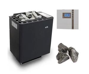 EOS Conjunto Horno Sauna Bio Kombiofen 7,5 kW Bi-O Thermat W Control Econ H2