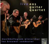 Eos Guitar Quartet EOS Guitar Quartet: Live (CD) Album Digipak (Importación USA)