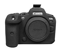 EOS R6 Funda, MUZIRI KINOKOO Cubierta Protectora de Silicona - Cubierta de Silicona Blanda para cámaras Canon EOS R6 /EOSR6 -Negro