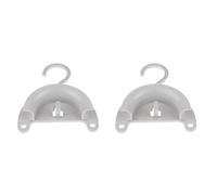 Eoslcusmvl 2X Soporte para Manguera CPAP con Colgador de Gancho y Ventosa para Secar DespuéS de Limpiar las Piezas de la MáQuina para Dormir y Respirar