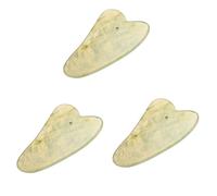 Eoslcusmvl 3 Unids Gua Sha Masaje Medicina China Jade Natural Herramienta de Raspado