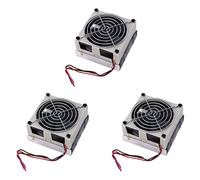 Eoslcusmvl 3X DIY Enfriador Termoeléctrico de Refrigeración Semiconductor Kit de de Refrigeración Disipador de Enfriador Peltier para Agua de 10L