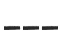 Eoslcusmvl 3X Tuerca para Bajo de Ranura Negra XL de 4 Cuerdas PT-1200-00