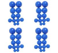 Eoslcusmvl 48 Piezas de Ventosas Azules de Cuidado de Ventosas de Silicona Ventosa de Masaje