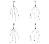 Eoslcusmvl 4X Masajeador de Cabeza del Cabelludo