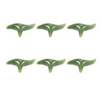 Eoslcusmvl 6X de Abejas Verde Natural Cara de Jade Gua Sha Masajeador de Esquinas Junta Varilla Cuerpo Pie Acupoint Masaje Herramienta de Salud