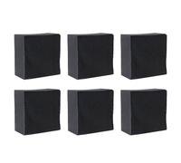 Eoslcusmvl 6X Filtro de Agua de Carbón Activado Eco-Aquarium Water Purifier Cuadrado Honeycomb Filtro Ultra Fuerte de Filtración y Absorción A