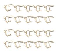 Eoslcusmvl Juegos de 20 Piezas de Anillos Finos para Uñas para Mujer, Cubierta Protectora Diaria para la del Dedo, Anillo de Moda, Joyería, Regalo para Novia,