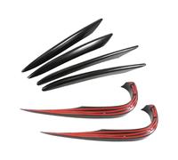 EOTCXJBX Alerón de parachoques delantero for coche, divisor, cubierta de luz antiniebla, rejilla, compatible con Mercedes Benz Clase E W213 Sport E63 2016-2017, asesor exterior de coche
