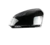 EOTCXJBX Cubierta de cristal for faro delantero de coche, compatible con Nissan Qashqai 2008-2015, carcasa transparente for pantalla de lámpara.(Left)