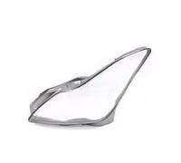 EOTCXJBX Cubierta de faro delantero de coche, compatible con Infiniti G Series 2 puertas Coupé G37 2009-2015, tapas de faros delanteros, pantalla de lámpara(Grey Edge Left)