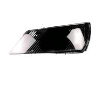 EOTCXJBX Cubierta de faros delanteros de coche, pantalla de cristal transparente, compatible con Geely Emgrand EC7 Sedán, base negra, 2009-2013, tapas de lámpara, carcasa de faro.(Left)