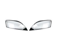 EOTCXJBX Cubierta de lente de faro de coche, tapas de lámpara, carcasa de faro compatible con Audi TT TTS TT RS 2008-2014, carcasa de luz de faro delantero de coche, pantalla de cristal(A Piar)
