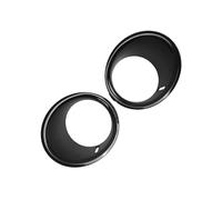EOTCXJBX Cubierta de luz antiniebla delantera negra brillante compatible con Mini Cooper R55 R56 R57 2007 2008 2009 2010 2011, 2 piezas, accesorios de diseño exterior for coche 51112753661 51112753662
