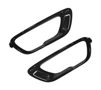 EOTCXJBX Embellecedor de luz antiniebla delantera compatible con Jeep Grand Cherokee 2017, 2018, 2019, 2020 y 2021 (1 par, izquierda y derecha, negro, YL31TZZAA, 5YL30TZZAA)