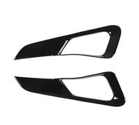 EOTCXJBX Embellecedor for panel lateral inferior de palanca de cambios de coche, compatible con Range Rover Sport 2023-2025, accesorio decorativo for consola central lateral de cambio.(Glossy Black)