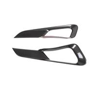 EOTCXJBX Embellecedor for panel lateral inferior de palanca de cambios de coche, compatible con Range Rover Sport 2023-2025, accesorio decorativo for consola central lateral de cambio.(ABS Carbon)