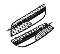 EOTCXJBX Rejilla delantera de coche con diseño de panal, rejilla de malla compatible con Audi A5 2012, 2013, 2014, 2015 y 2016, rejilla de luz antiniebla, no compatible con S-LINE.