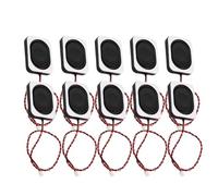 Eouayoree 10 Piezas 4 Ohm 3W Altavoz de Cavidad Altavoz Cuadrado de Cavidad Pequeña para Computadora Portátil 3525 Altavoz de Caja Ultrafino