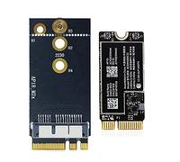 Eouayoree BCM94360CS2 Tarjeta WiFi de Doble Banda + Tarjeta Adaptadora NGFF M.2 Key A/E WiFi BT 4.0 802.11Ac Tarjeta para 11 Pulgadas A1465 13 Pulgadas A1466