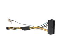 Eouayoree Cable de Fuente de AlimentacióN ATX PSU 24P a 6P Macho Mini 6P Conector para ProDesk 600 G1 600G1 800G1 Cable de ConversióN de Placa Base