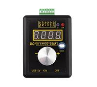 Eouayoree Calibrador Portátil de Señales de Voltaje y Corriente Analógicas -002 de 0-24 MA ±12 V. Instrumentos de Medición Electrónicos.