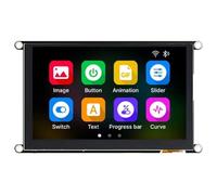Eouayoree Módulo de Pantalla LCD de Alta Definición ESP32S3 de 8 M de PSRAM y 16 M de Flash, 5 Pulgadas, IPS, 800 X 480, Táctil Capacitivo, con WiFi y Bluetooth