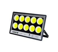 Eouayoree Proyector LED de 500 W IP65, Resistente Al Agua, para Exteriores, Reflector, Iluminación de Jardín, 500 W